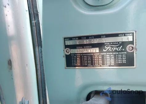 1962 Ford Thunderbird from USA, damaged, VIN 0000002Y85Z168701